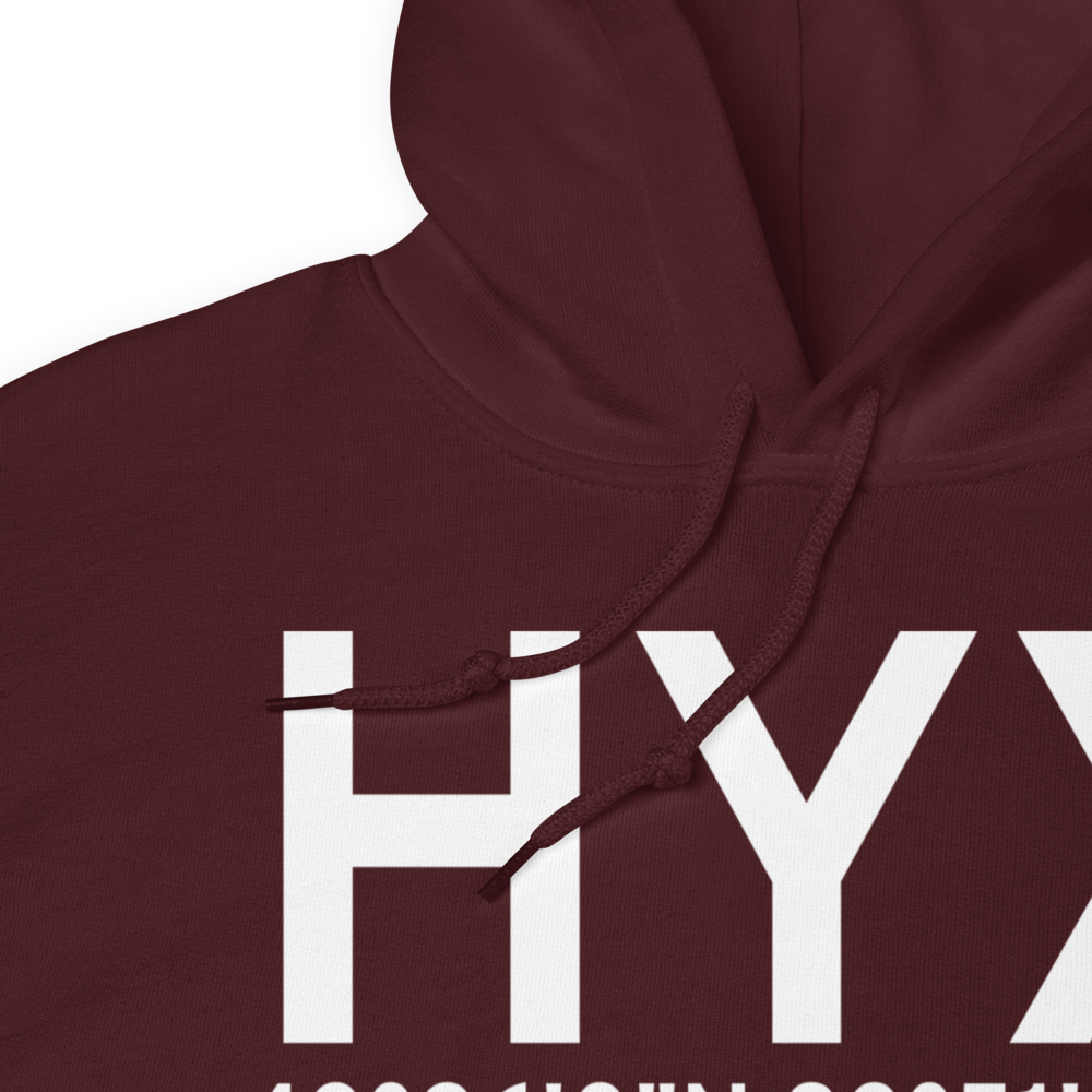 Saginaw (KHYX) Airport Hoodie Sweatshirt 