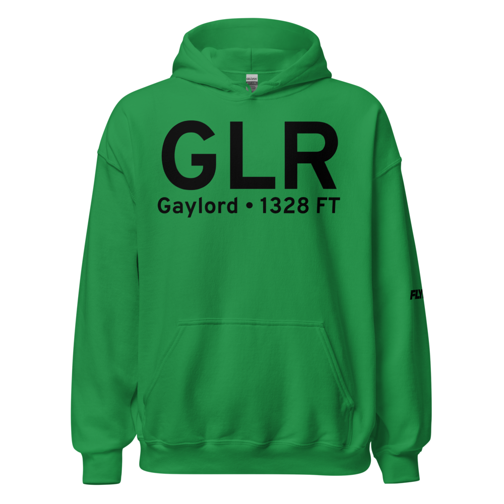 Gaylord (KGLR) Airport Hoodie Sweatshirt 