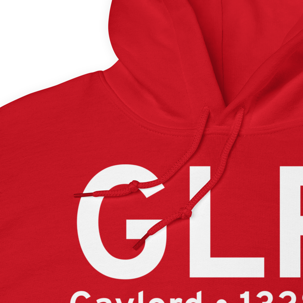 Gaylord (KGLR) Airport Hoodie Sweatshirt 