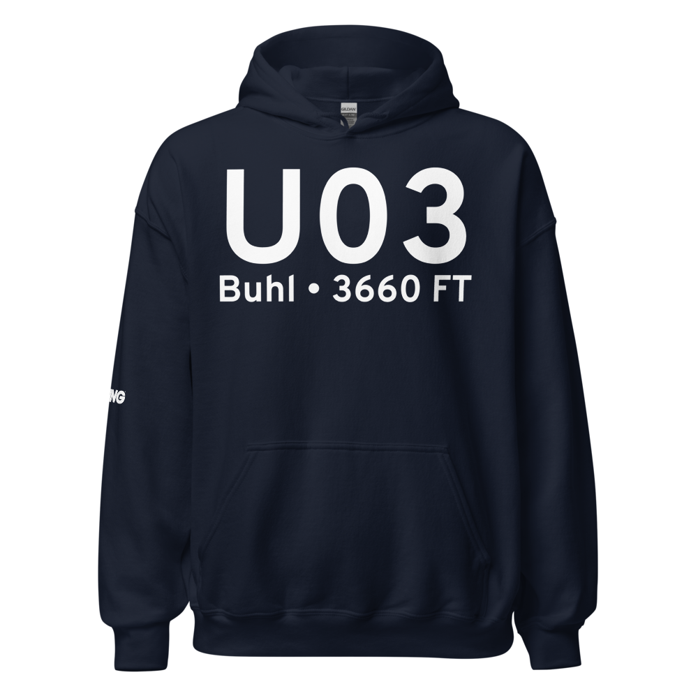 Buhl (KU03) Airport Hoodie Sweatshirt 