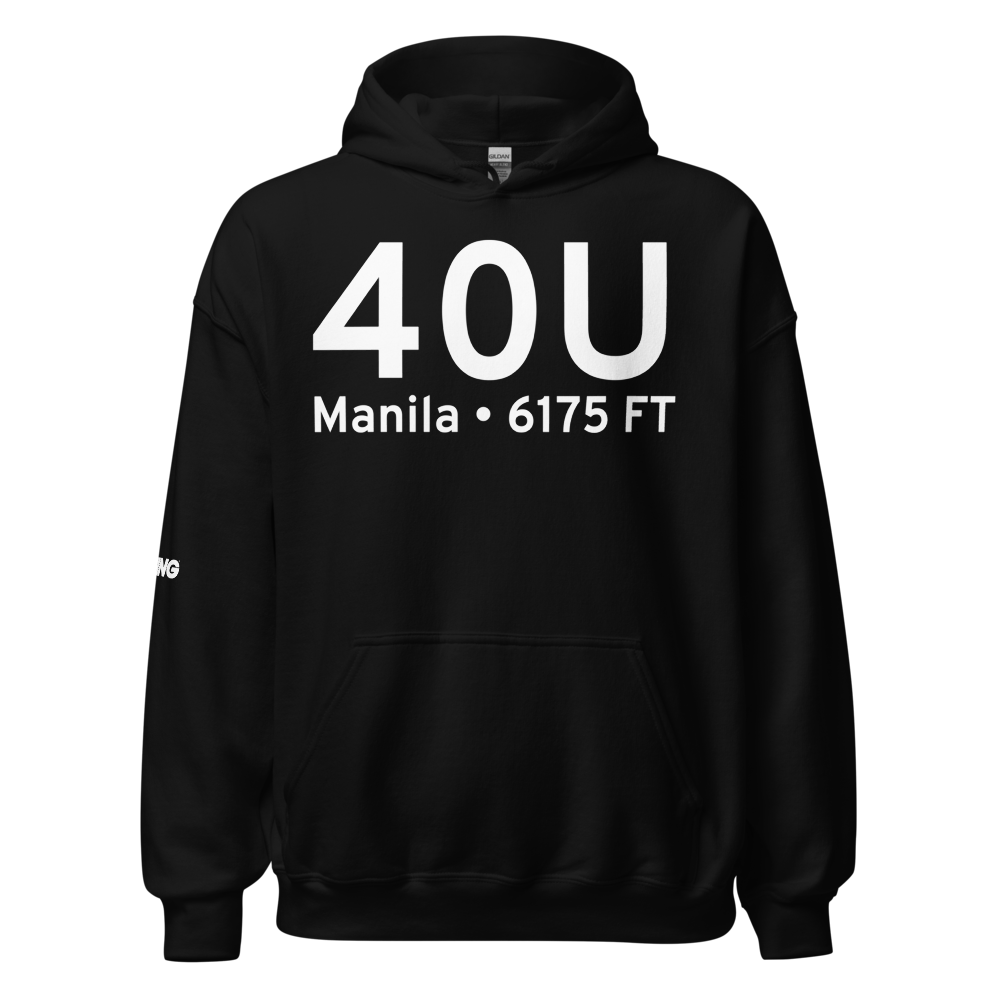 Manila (K40U) Airport Hoodie Sweatshirt 