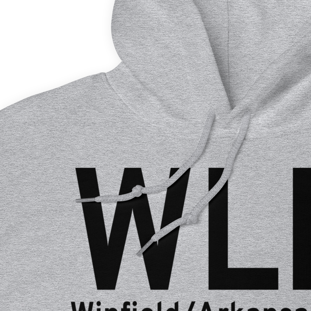 Winfield/Arkansas City (KWLD) Airport Hoodie Sweatshirt 
