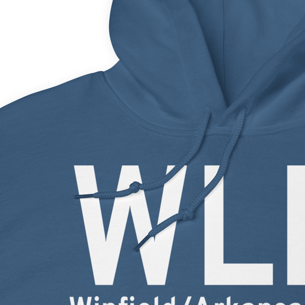 Winfield/Arkansas City (KWLD) Airport Hoodie Sweatshirt 