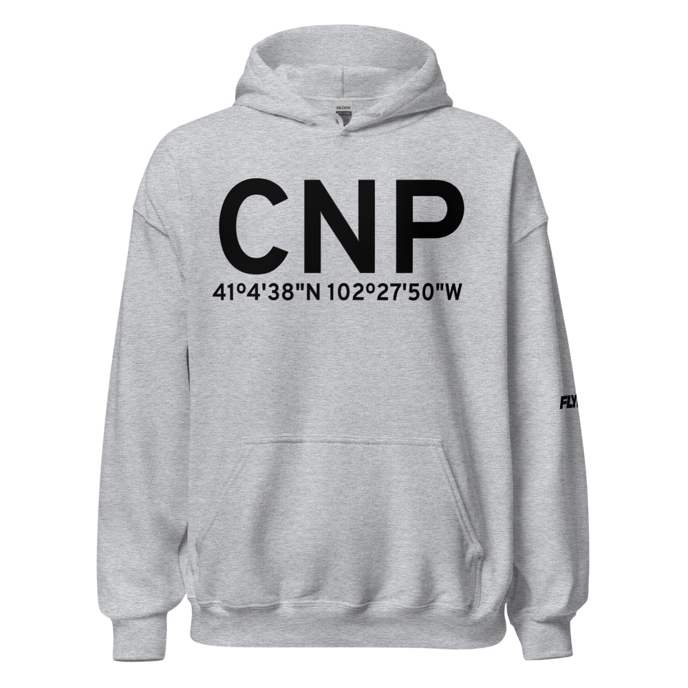 Chappell (KCNP) Airport Hoodie Sweatshirt 