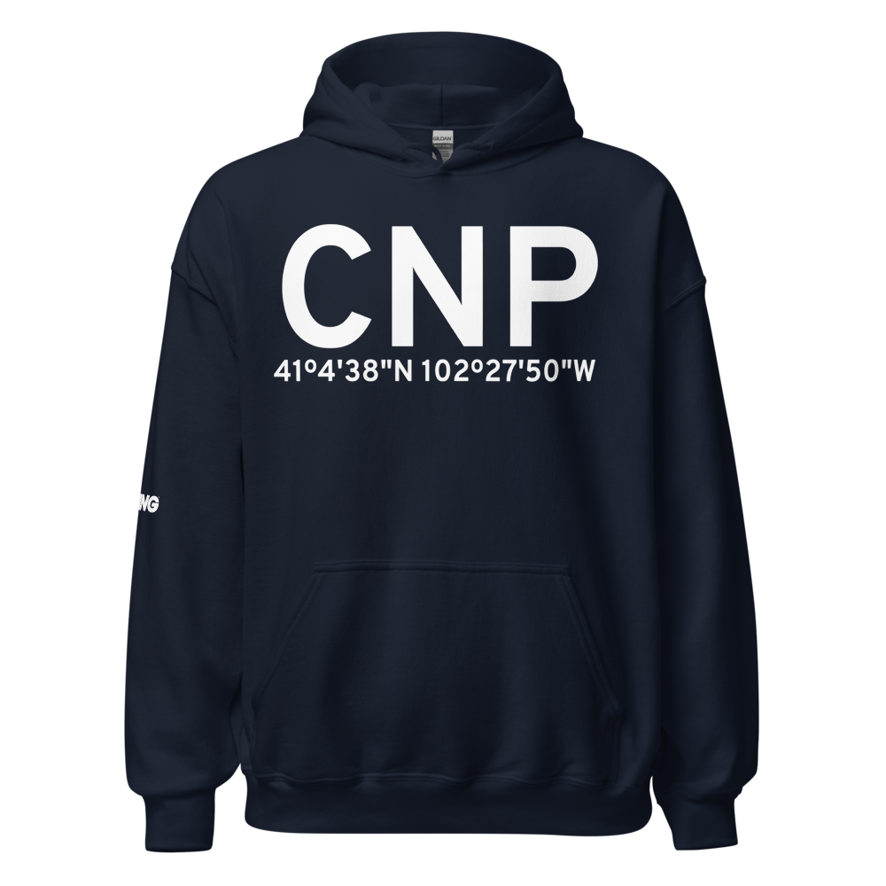 Chappell (KCNP) Airport Hoodie Sweatshirt 