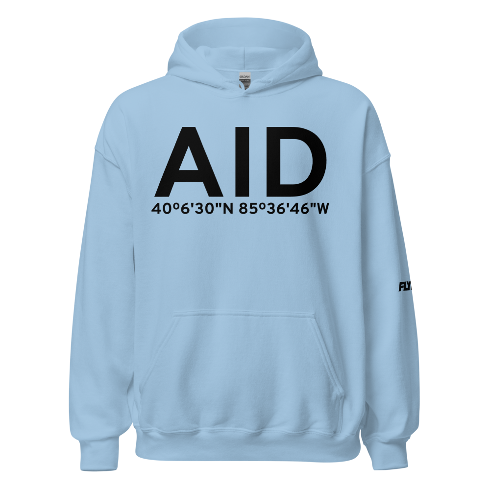 Anderson (KAID) Airport Hoodie Sweatshirt 