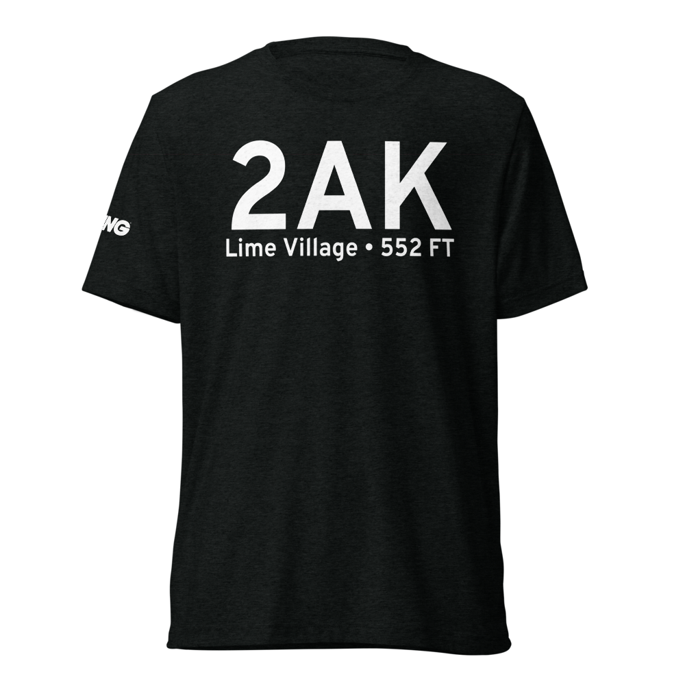 Lime Village (2AK) Airport Tri-blend T-Shirt 