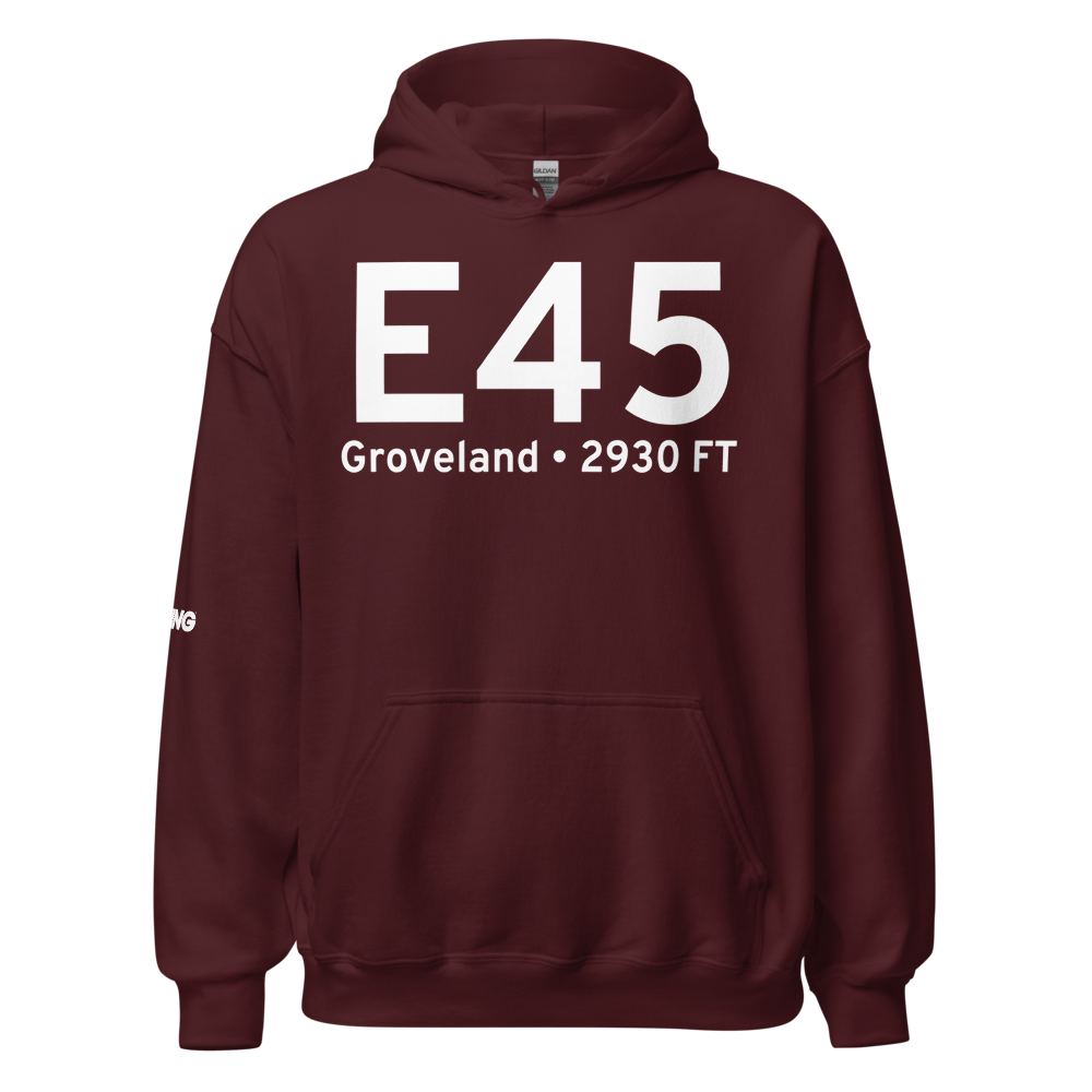 Groveland (KE45) Airport Hoodie Sweatshirt 
