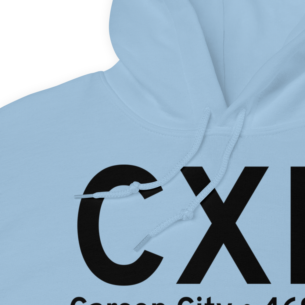 Carson City (KCXP) Airport Hoodie Sweatshirt 