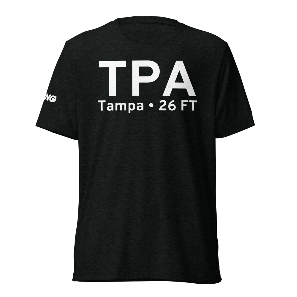 Tampa (KTPA) Airport Tri-blend T-Shirt 