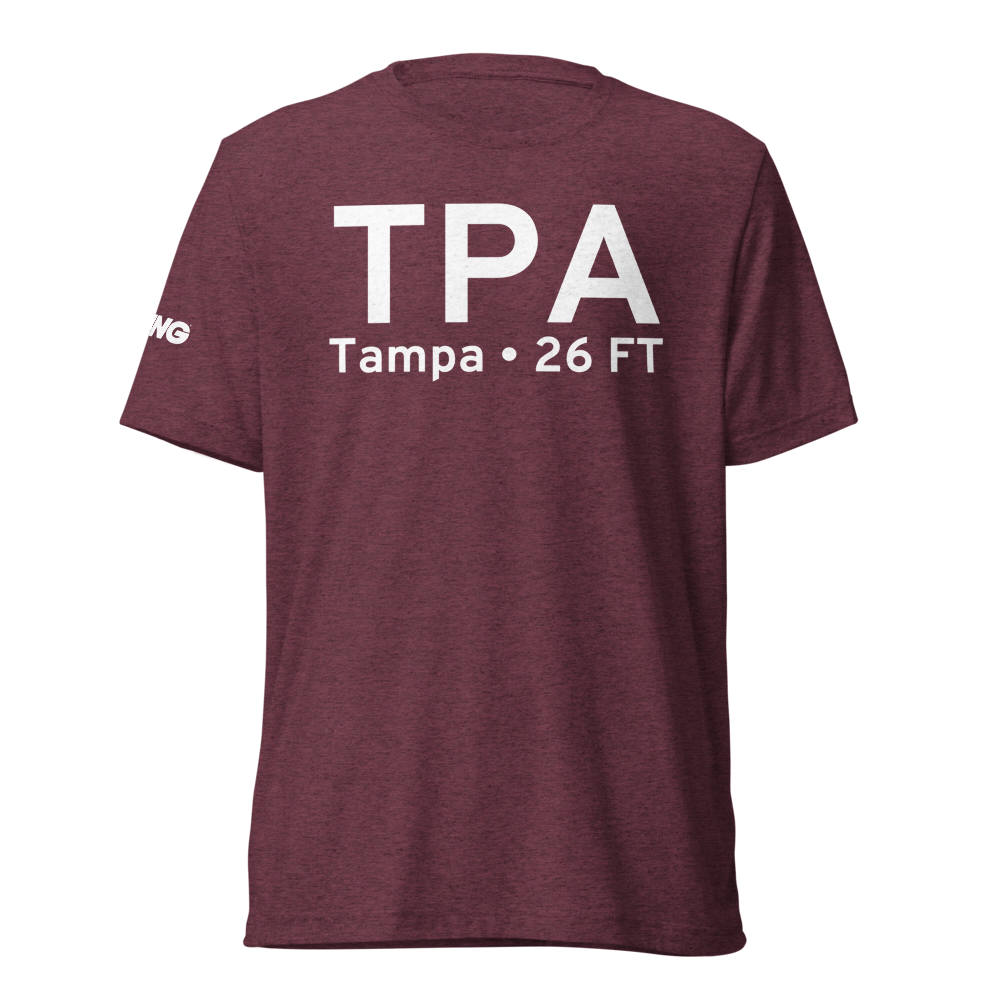 Tampa (KTPA) Airport Tri-blend T-Shirt 