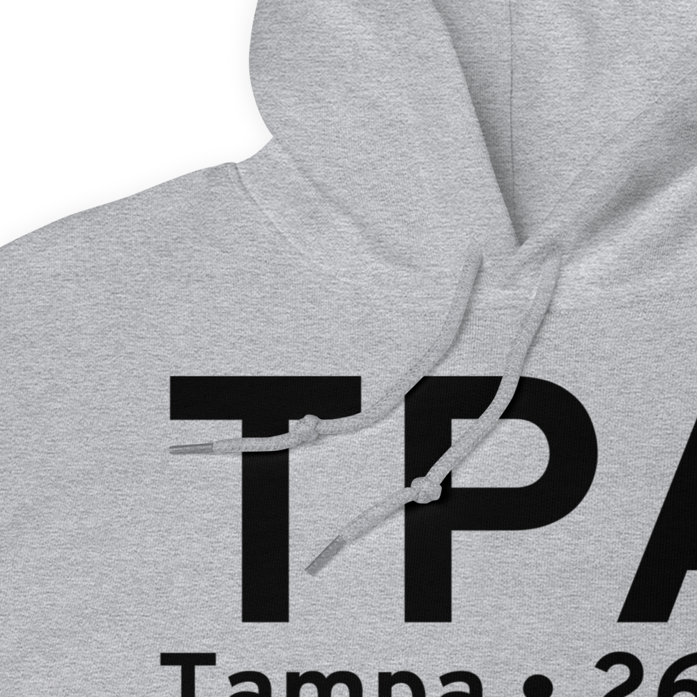 Tampa (KTPA) Airport Hoodie Sweatshirt 