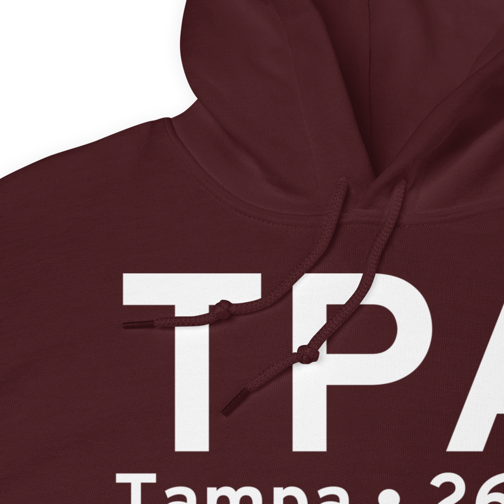 Tampa (KTPA) Airport Hoodie Sweatshirt 