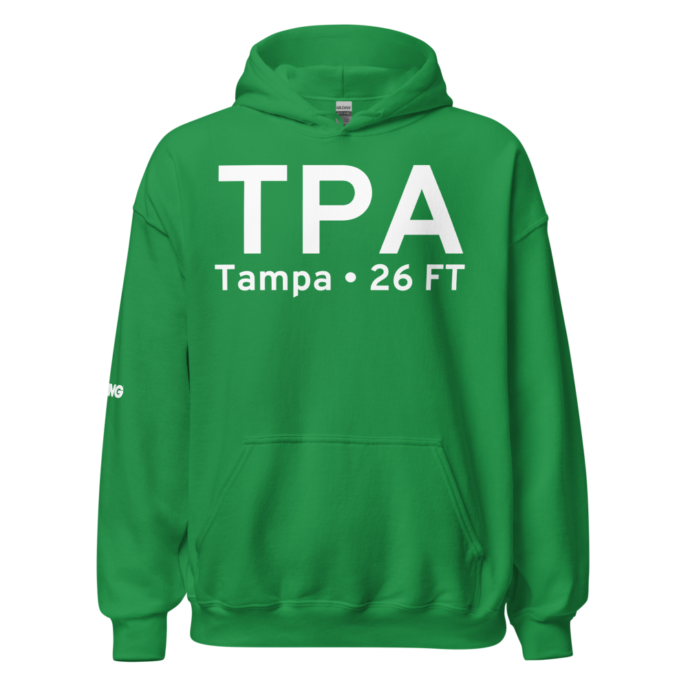 Tampa (KTPA) Airport Hoodie Sweatshirt 