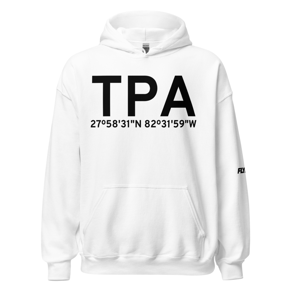 Tampa (KTPA) Airport Hoodie Sweatshirt 