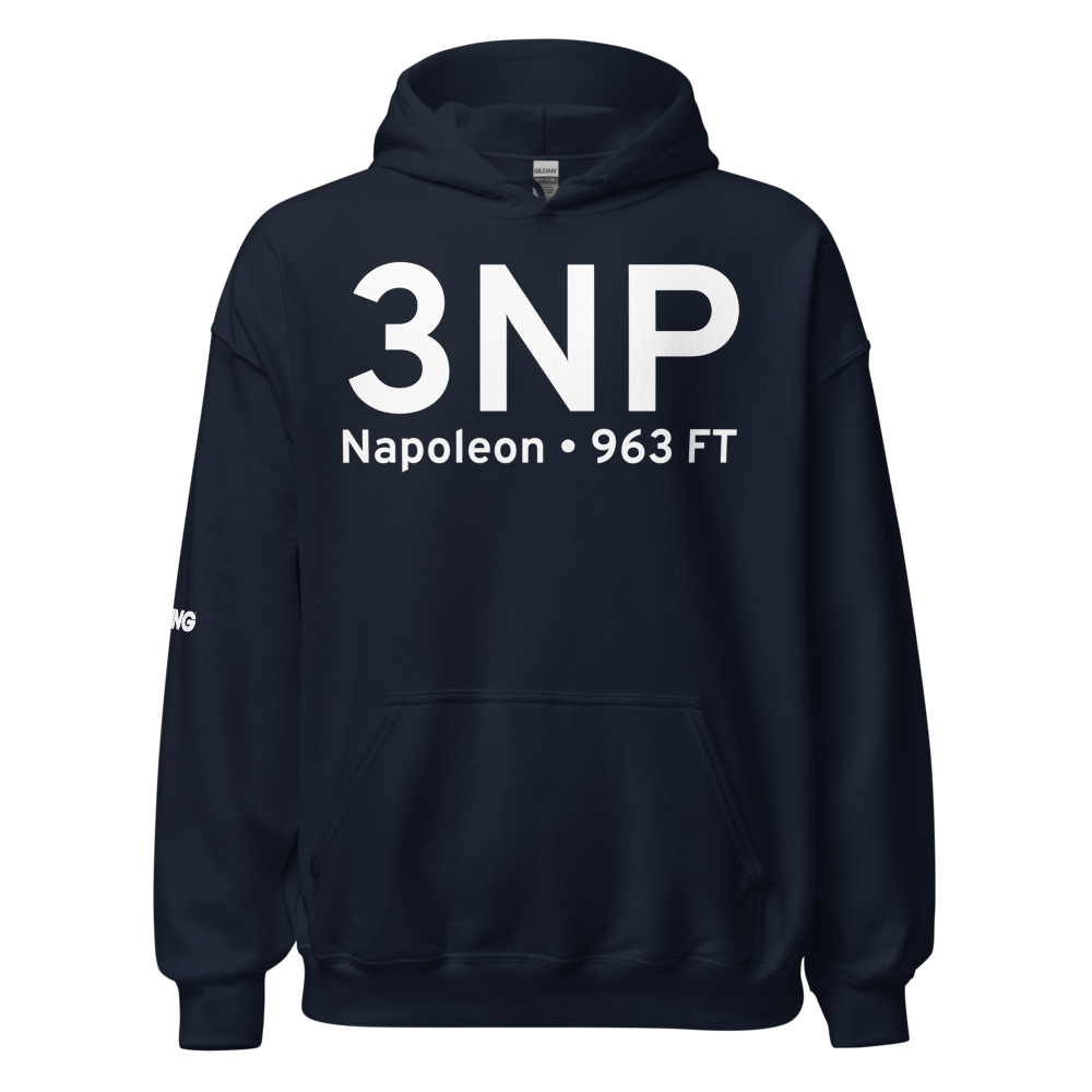 Napoleon (3NP) Airport Hoodie Sweatshirt 