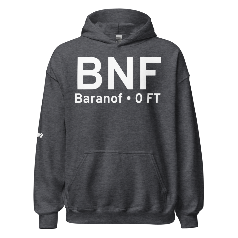Baranof (BNF) Airport Hoodie Sweatshirt 