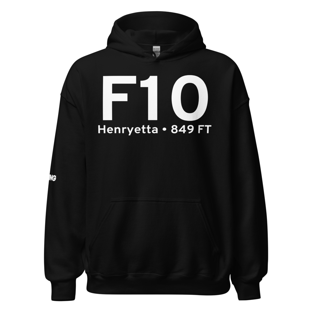 Henryetta (KF10) Airport Hoodie Sweatshirt 