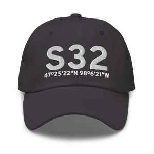 Cooperstown (KS32) Airport Hat