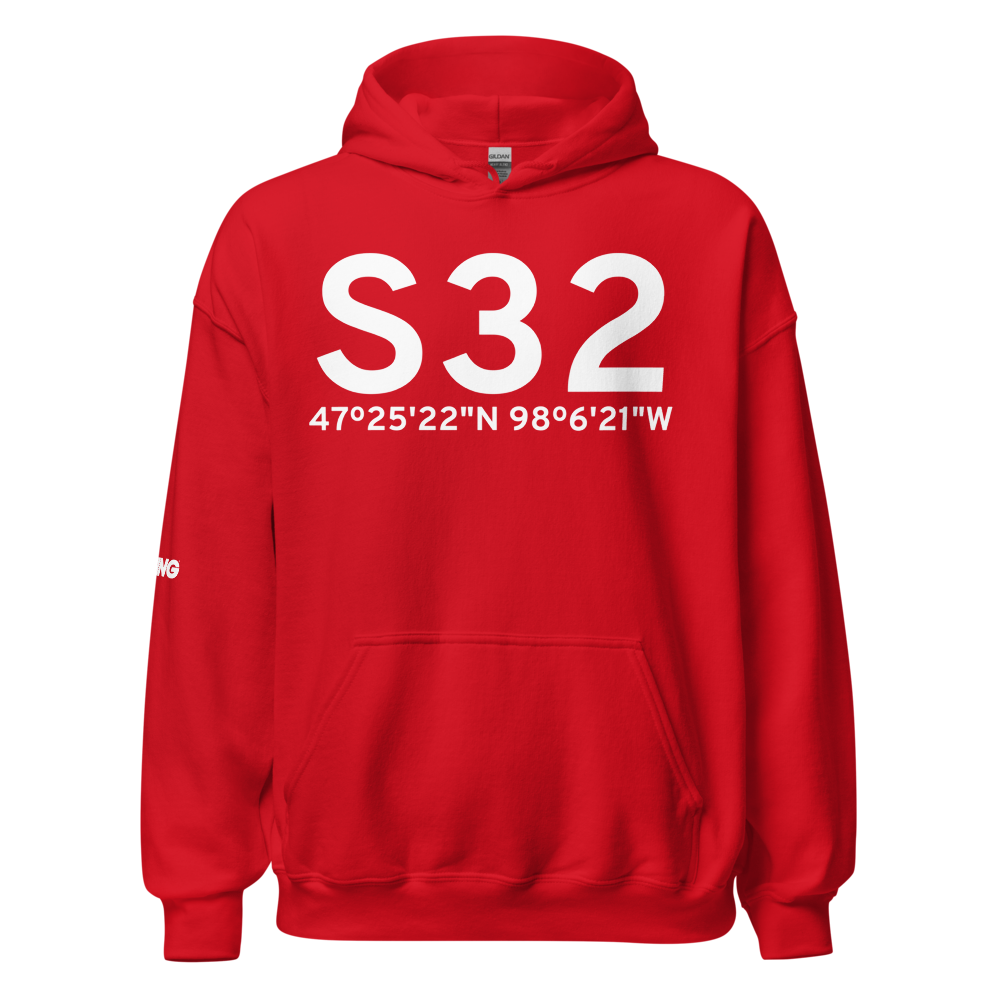 Cooperstown (KS32) Airport Hoodie Sweatshirt 