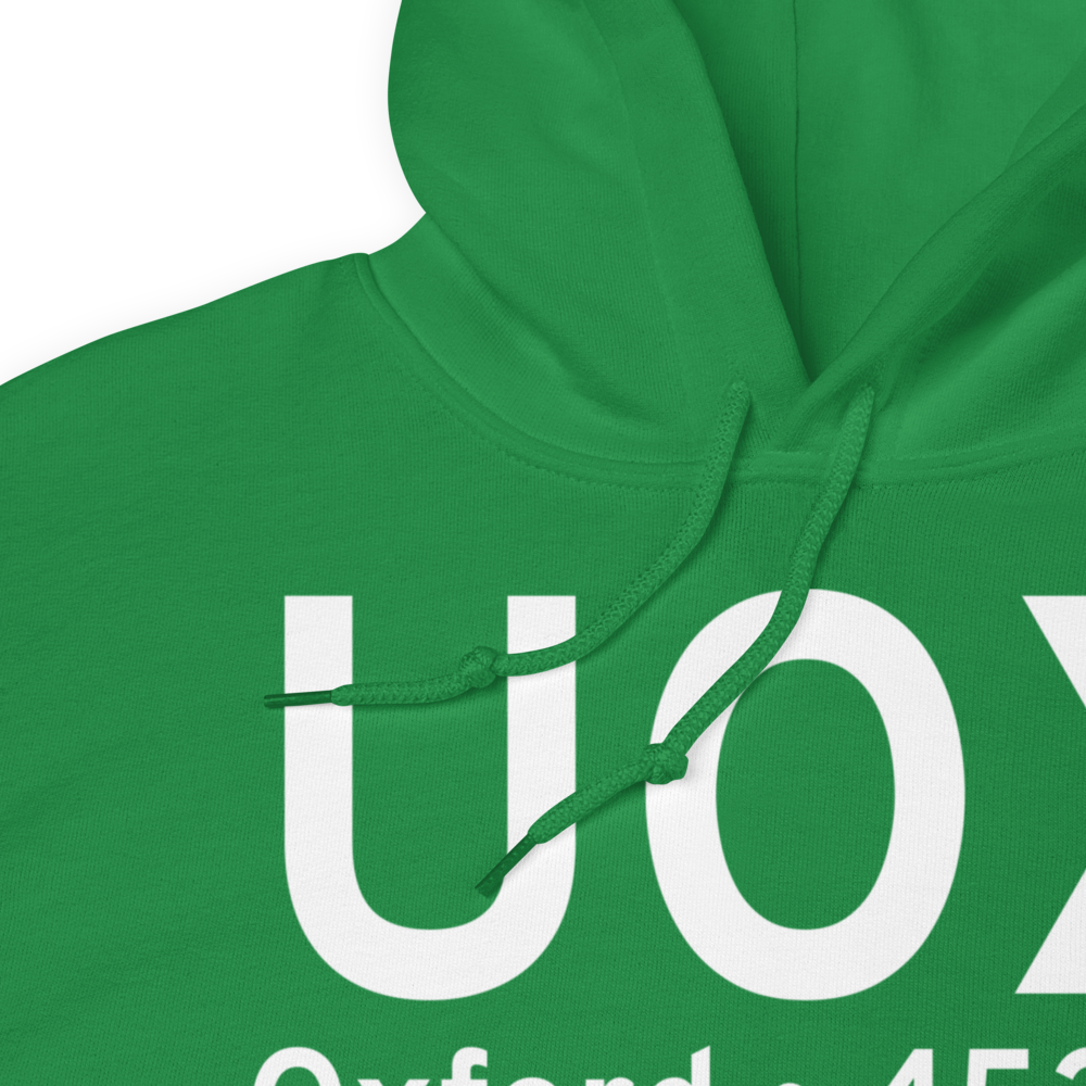 Oxford (KUOX) Airport Hoodie Sweatshirt 