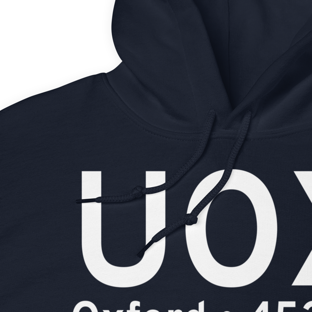 Oxford (KUOX) Airport Hoodie Sweatshirt 