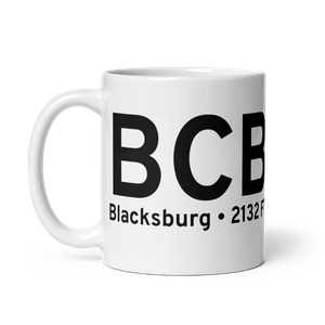 Blacksburg (KBCB) Airport Mug