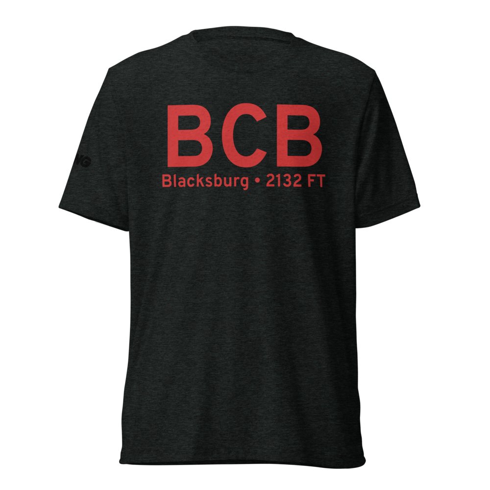 Blacksburg (KBCB) Airport Tri-blend T-Shirt 