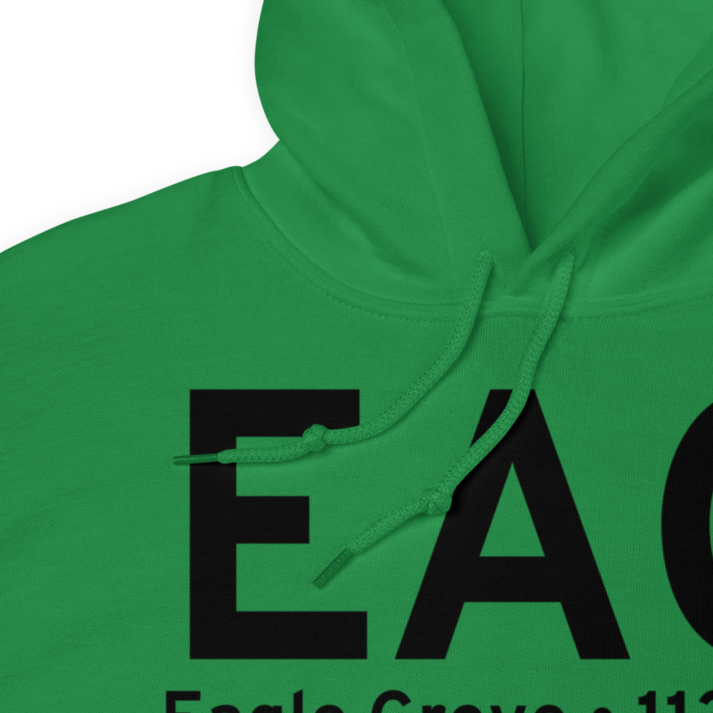 Eagle Grove (KEAG) Airport Hoodie Sweatshirt 