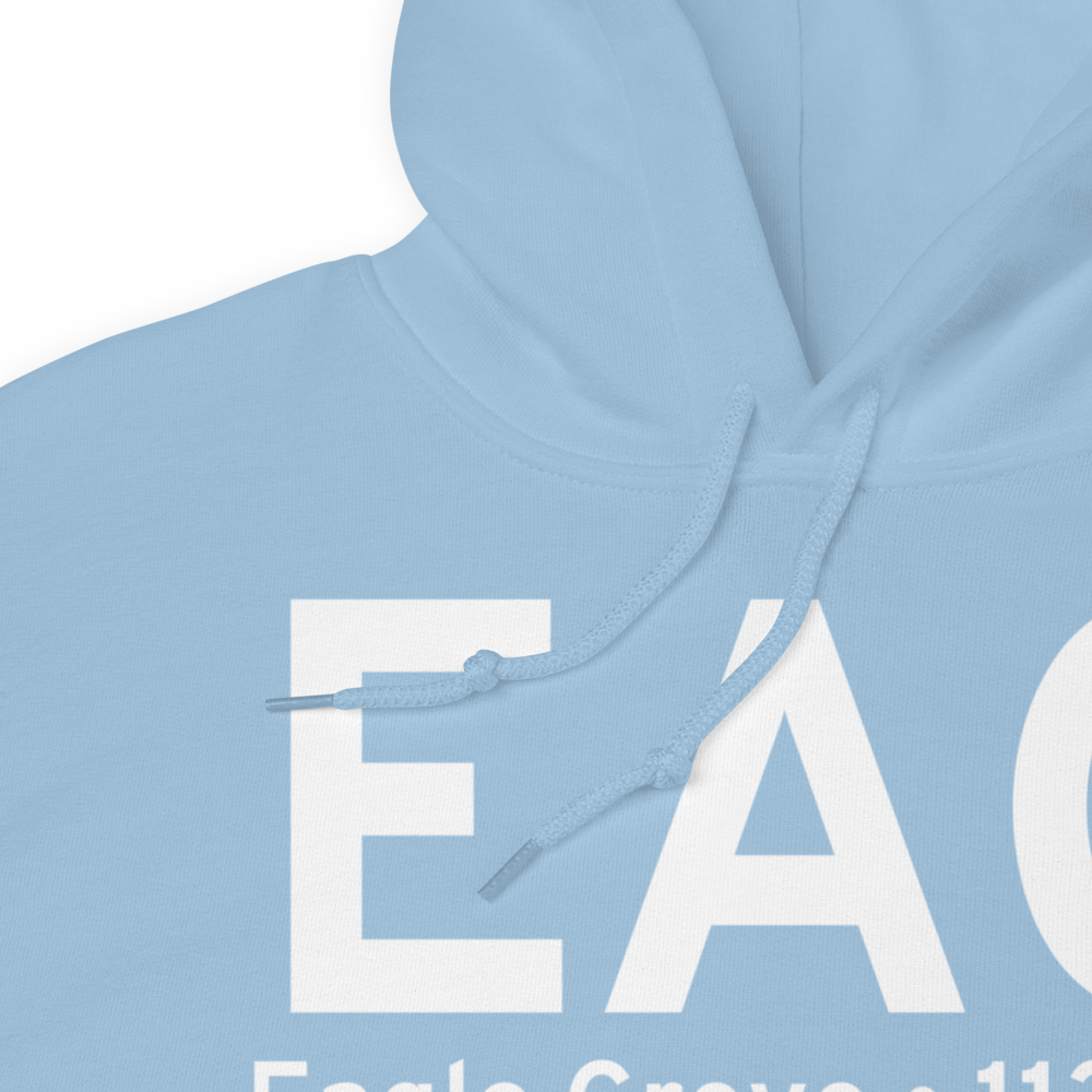 Eagle Grove (KEAG) Airport Hoodie Sweatshirt 