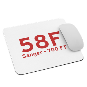Sanger (58F) Airport  Mouse Pad