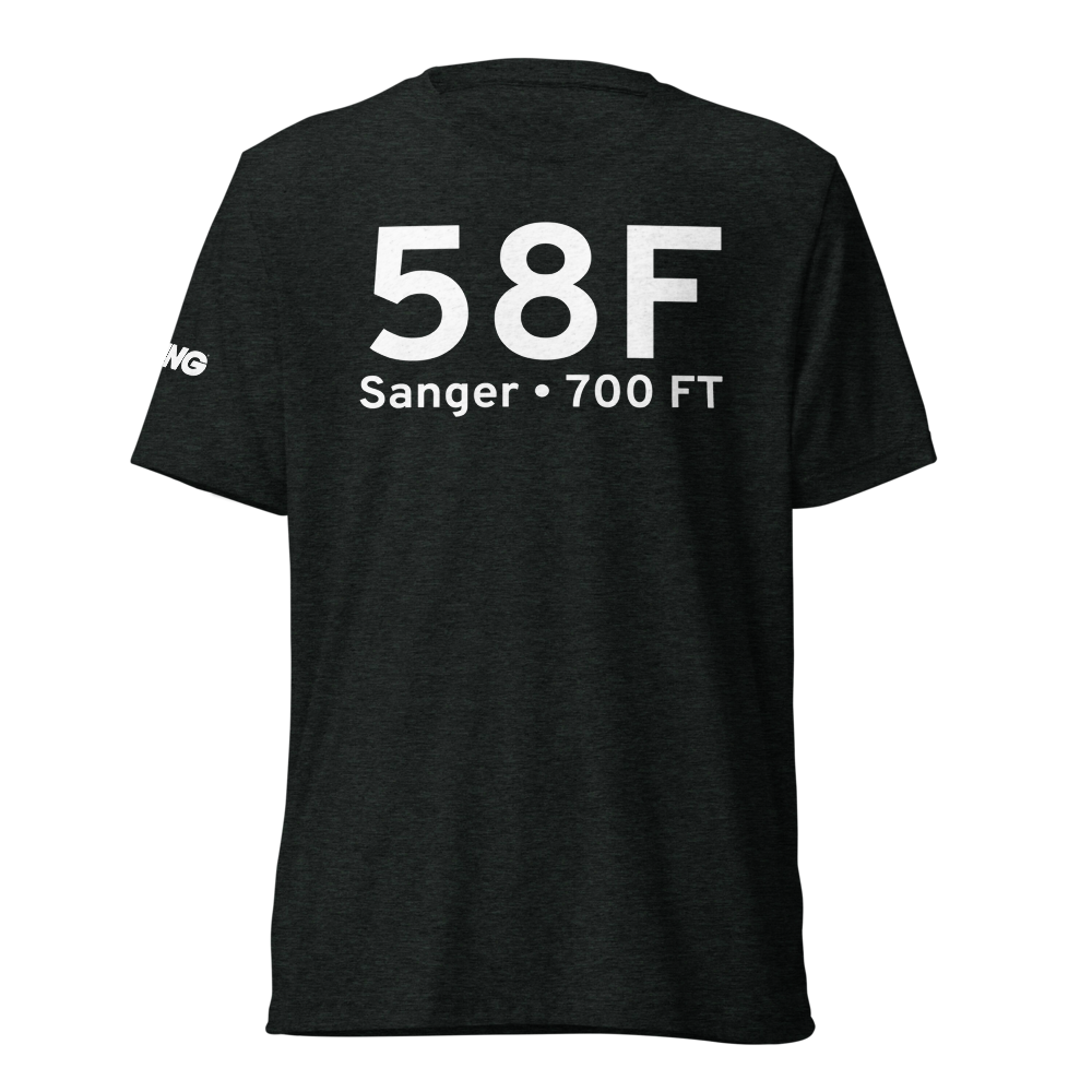 Sanger (58F) Airport Tri-blend T-Shirt 