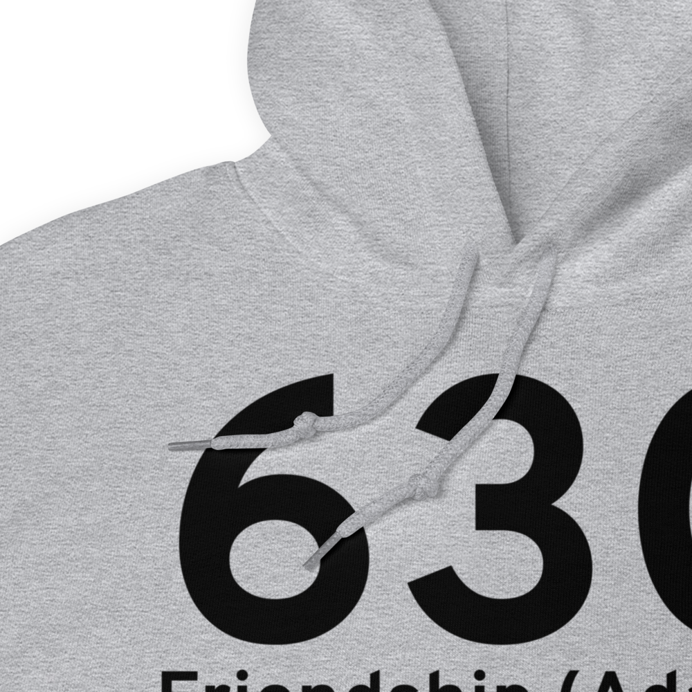 Friendship (Adams) (K63C) Airport Hoodie Sweatshirt 