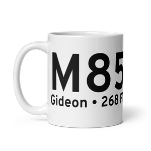 Gideon (KM85) Airport Mug