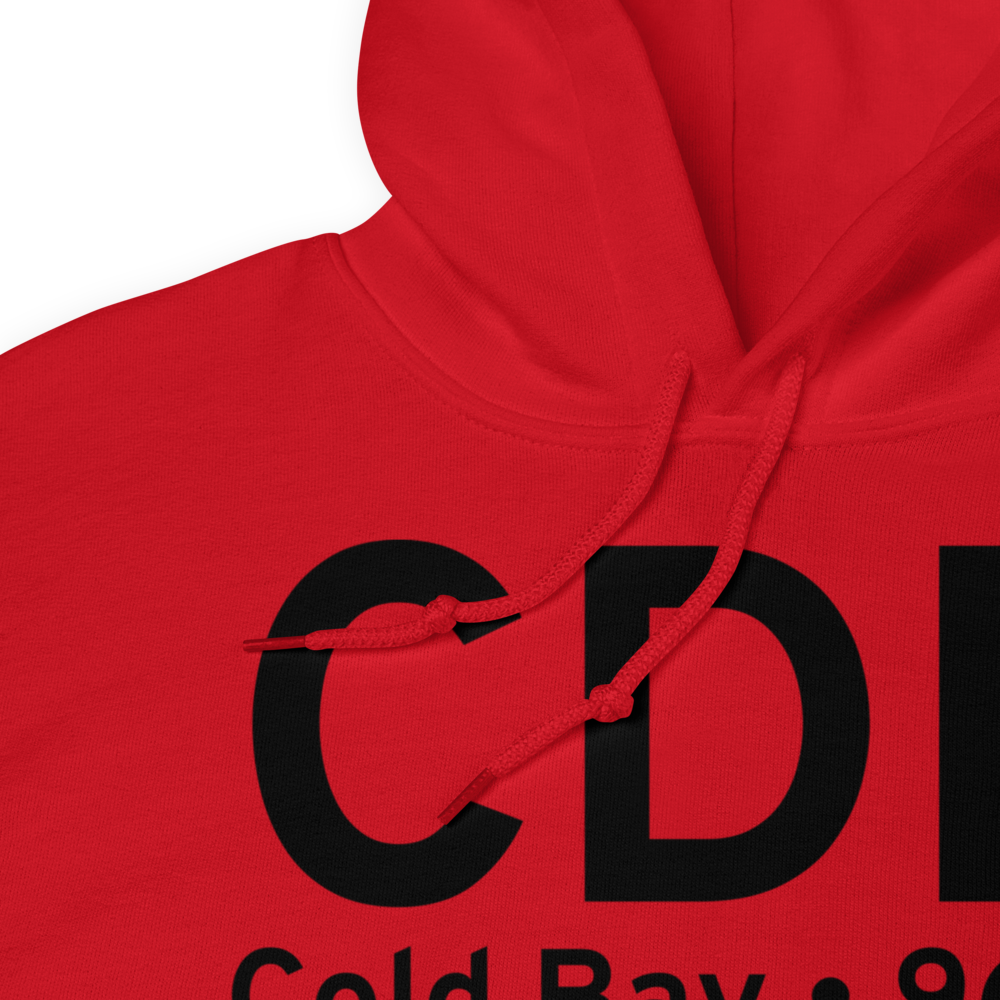 Cold Bay (PACD) Airport Hoodie Sweatshirt 