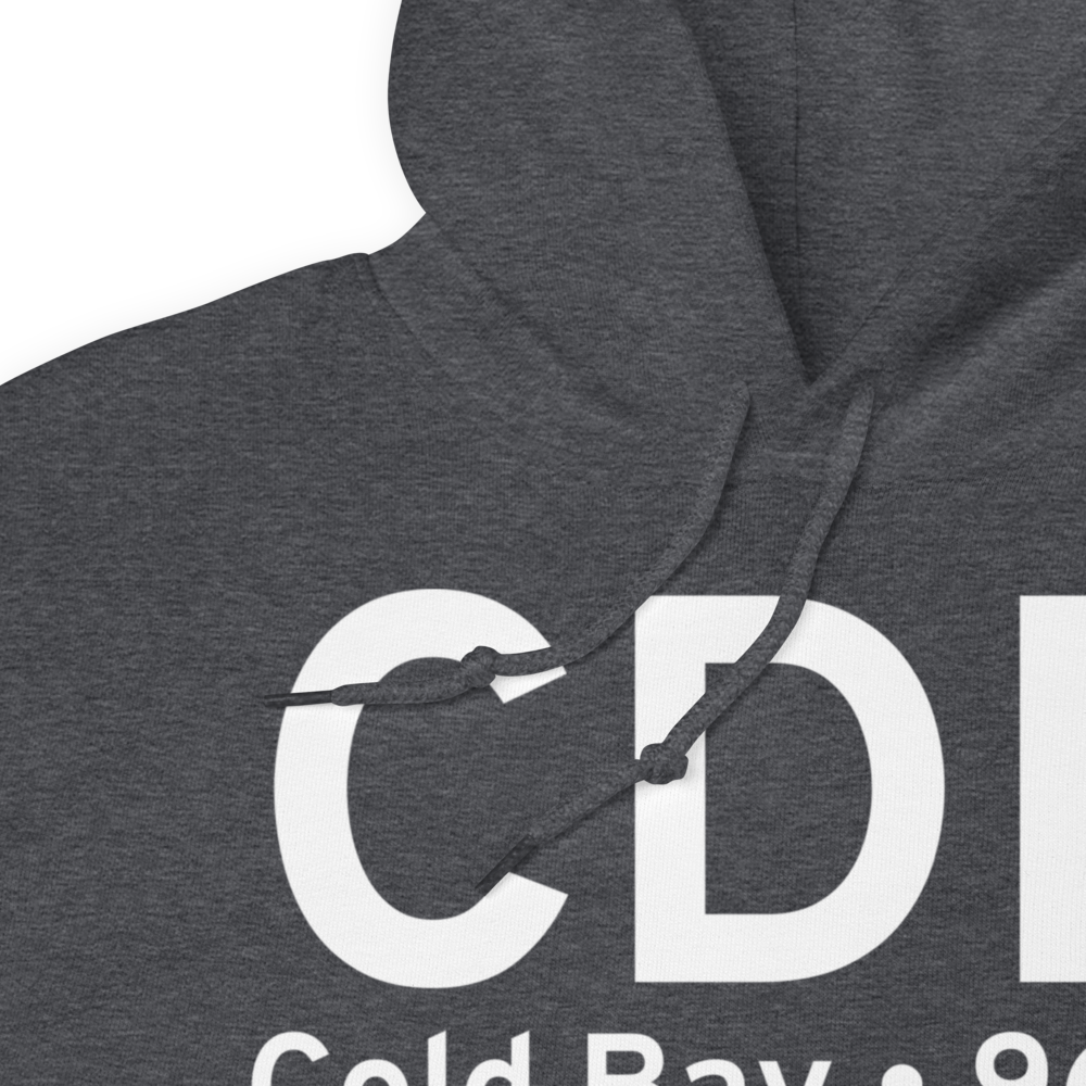 Cold Bay (PACD) Airport Hoodie Sweatshirt 