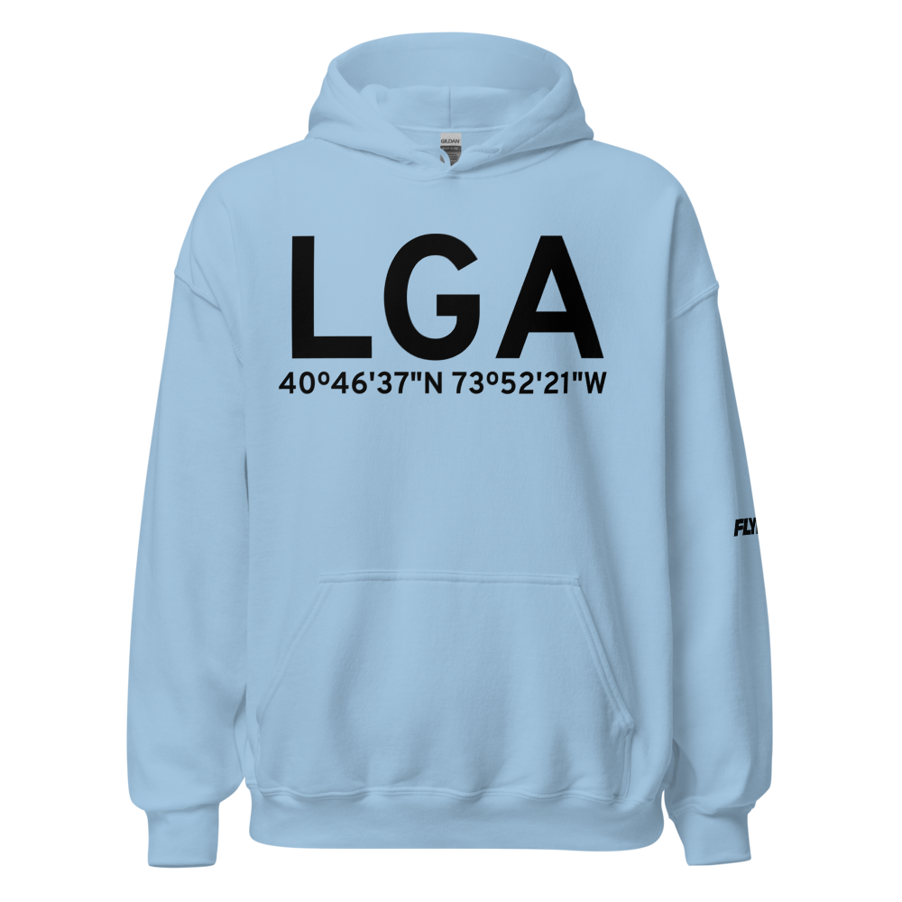 New York (KLGA) Airport Hoodie Sweatshirt 