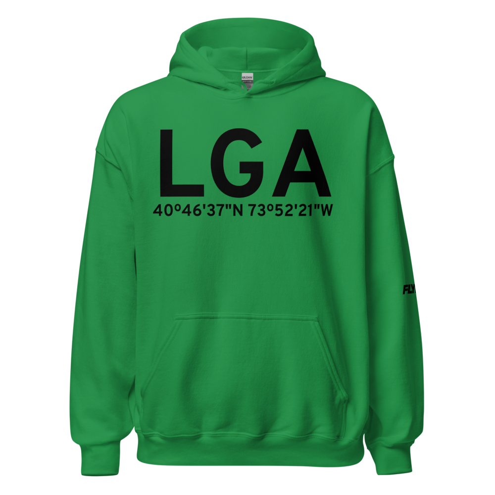 New York (KLGA) Airport Hoodie Sweatshirt 