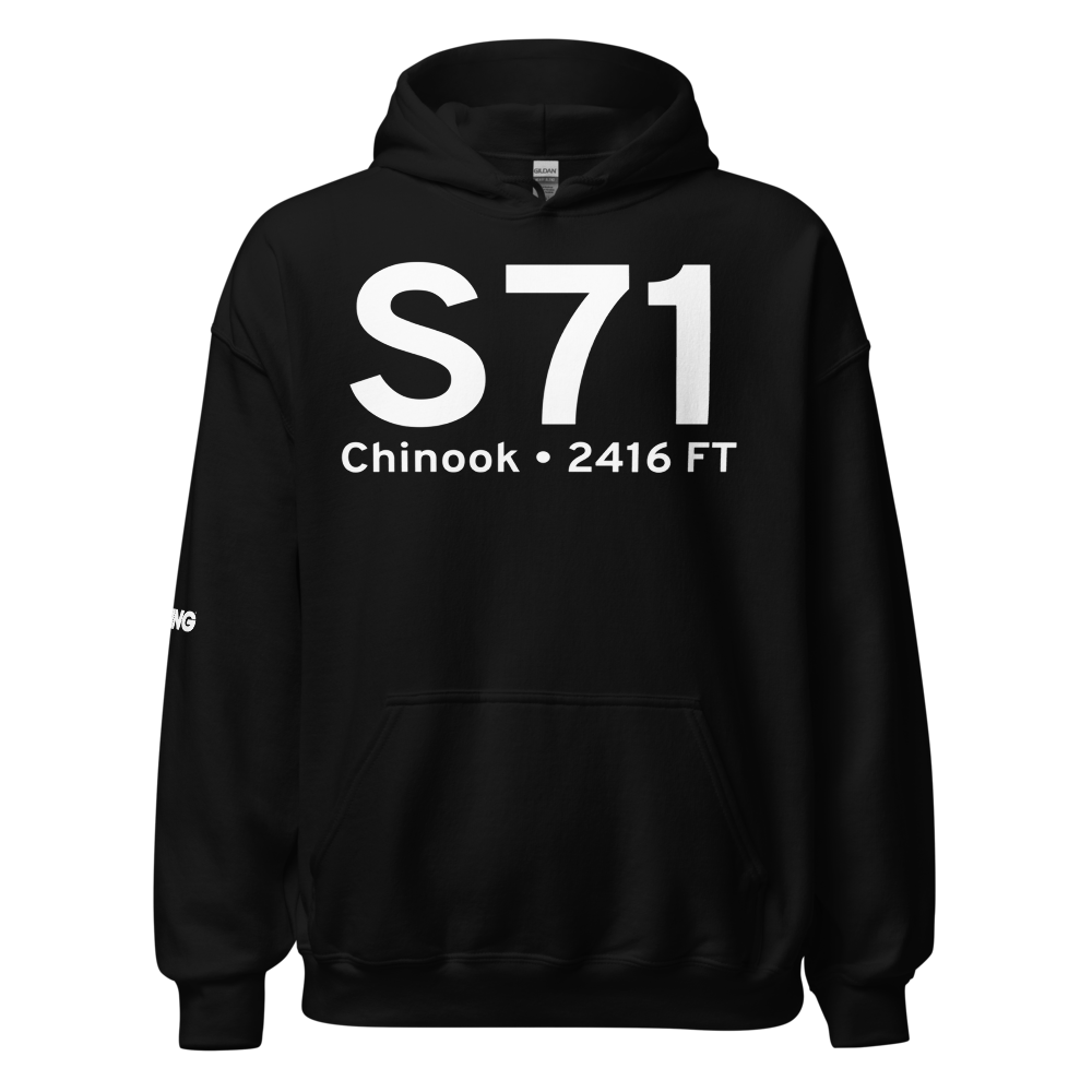 Chinook (KS71) Airport Hoodie Sweatshirt 