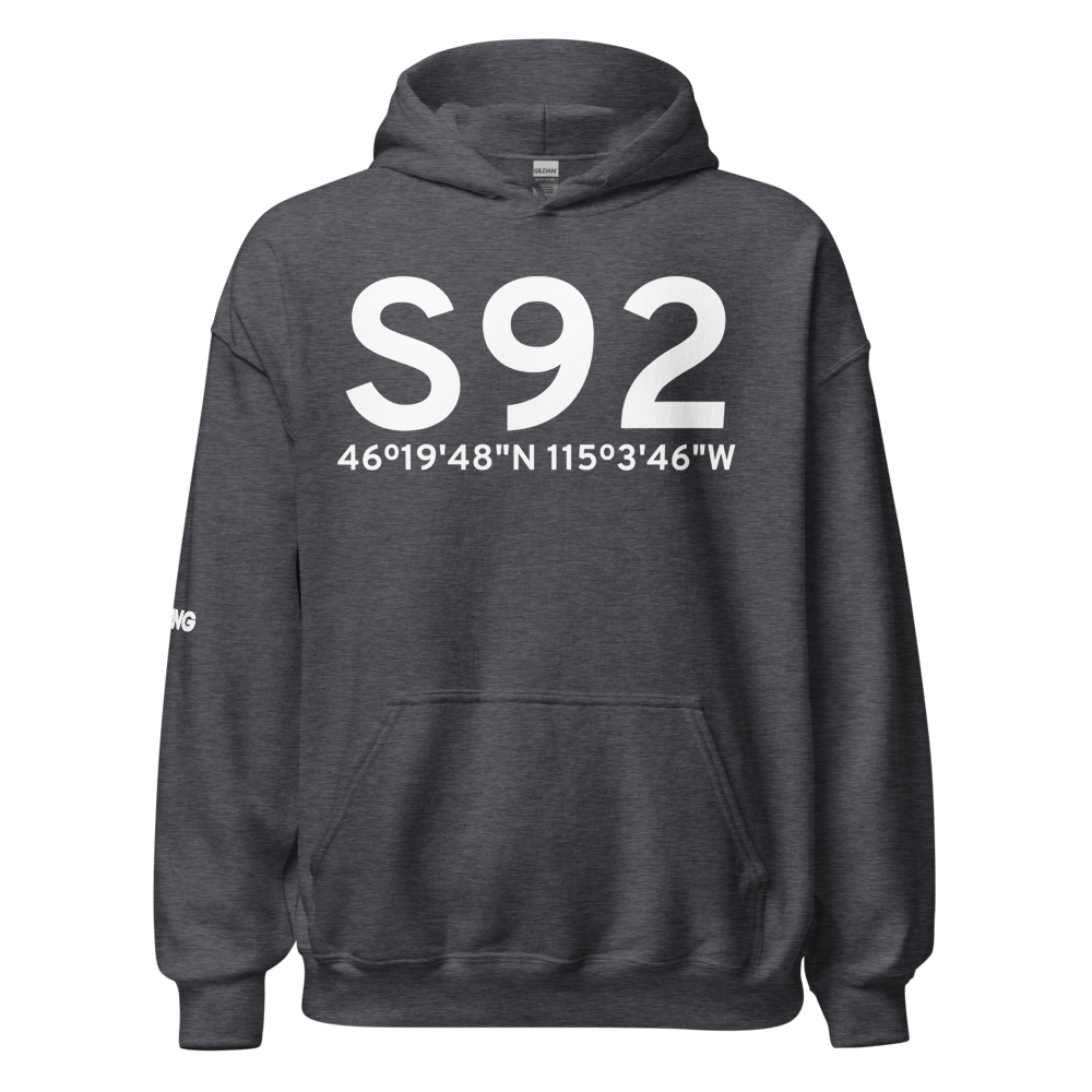 Fish Lake (S92) Airport Hoodie Sweatshirt 