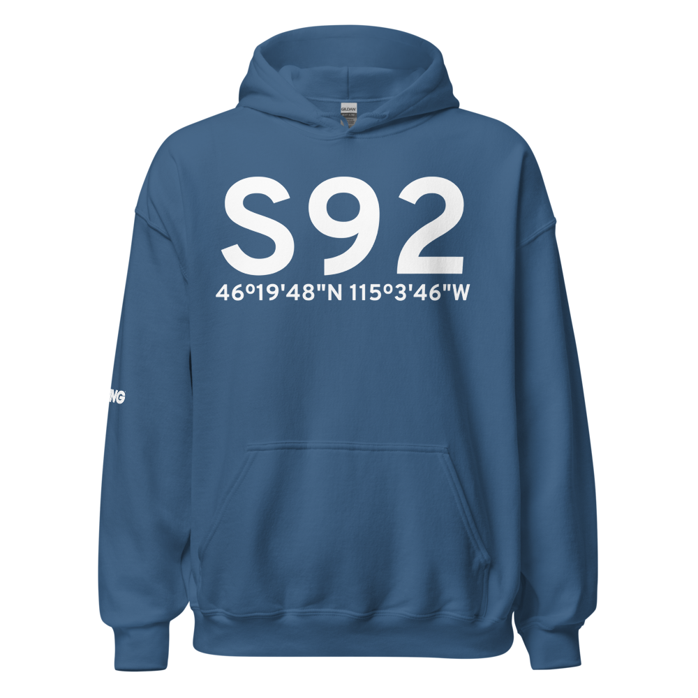Fish Lake (S92) Airport Hoodie Sweatshirt 
