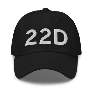 Eighty Four (22D) Airport Hat