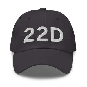 Eighty Four (22D) Airport Hat