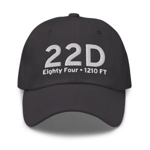 Eighty Four (22D) Airport Hat