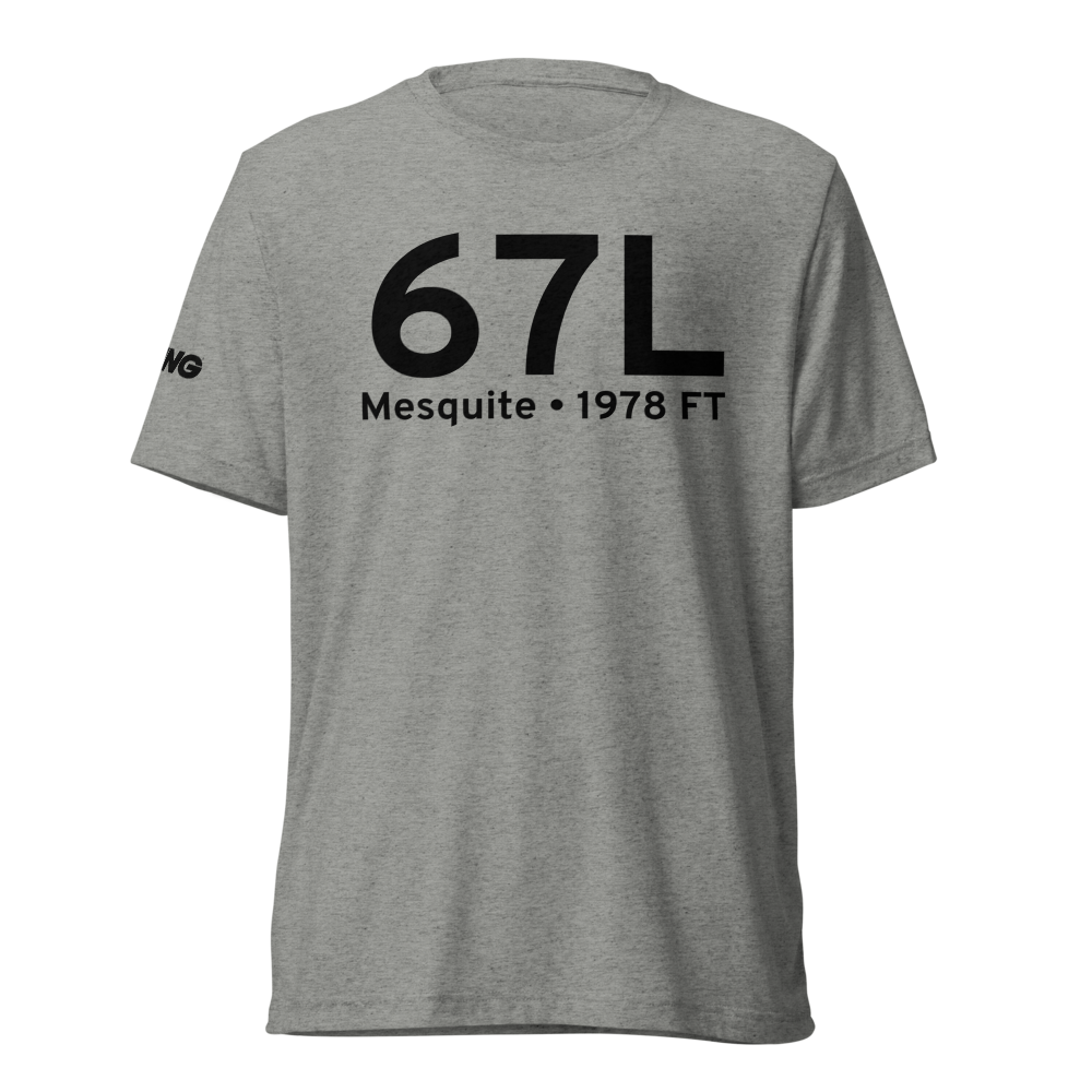 Mesquite (K67L) Airport Tri-blend T-Shirt 
