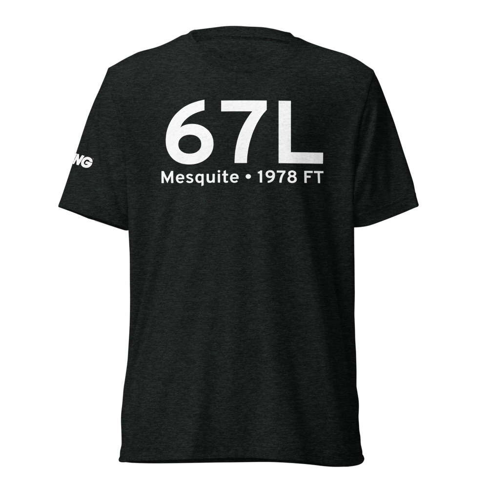 Mesquite (K67L) Airport Tri-blend T-Shirt 