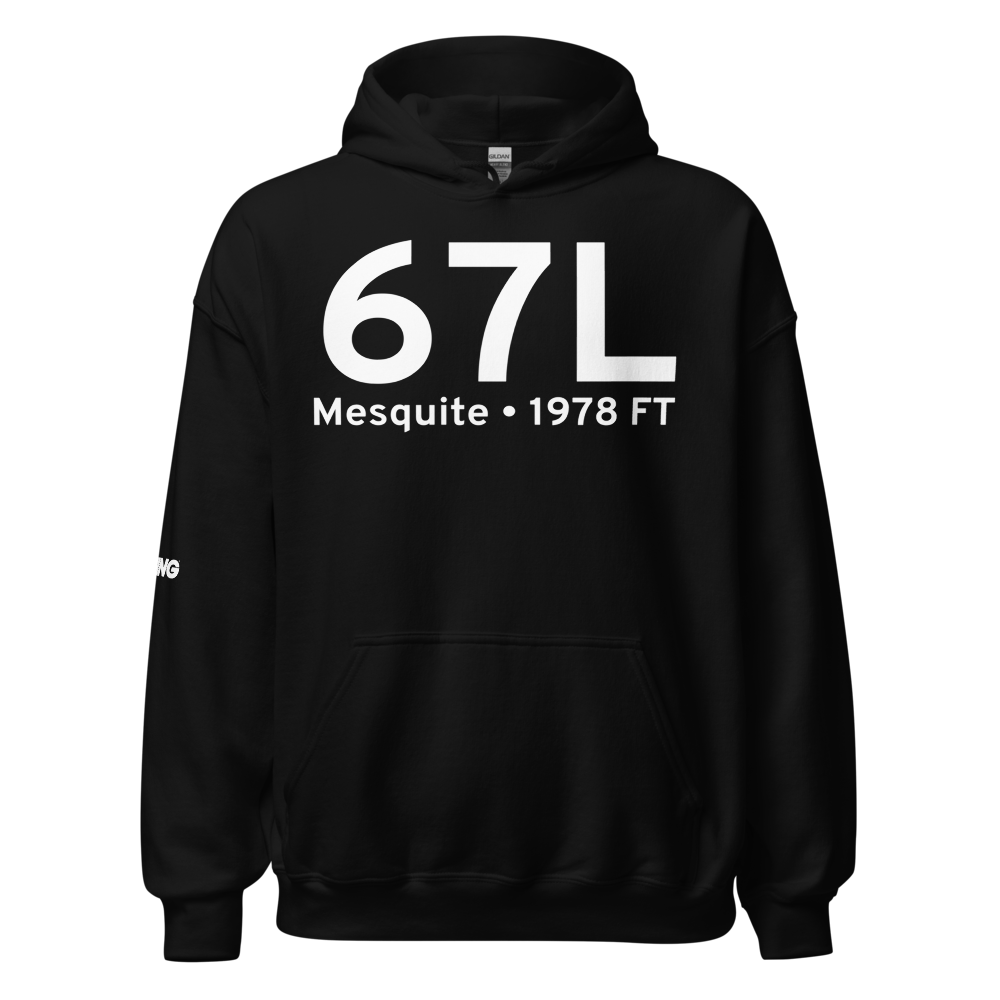 Mesquite (K67L) Airport Hoodie Sweatshirt 