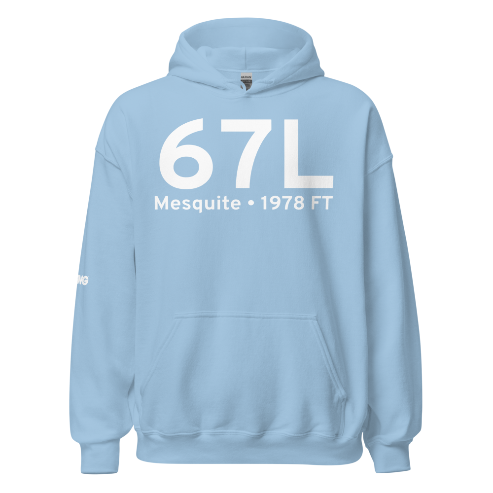 Mesquite (K67L) Airport Hoodie Sweatshirt 