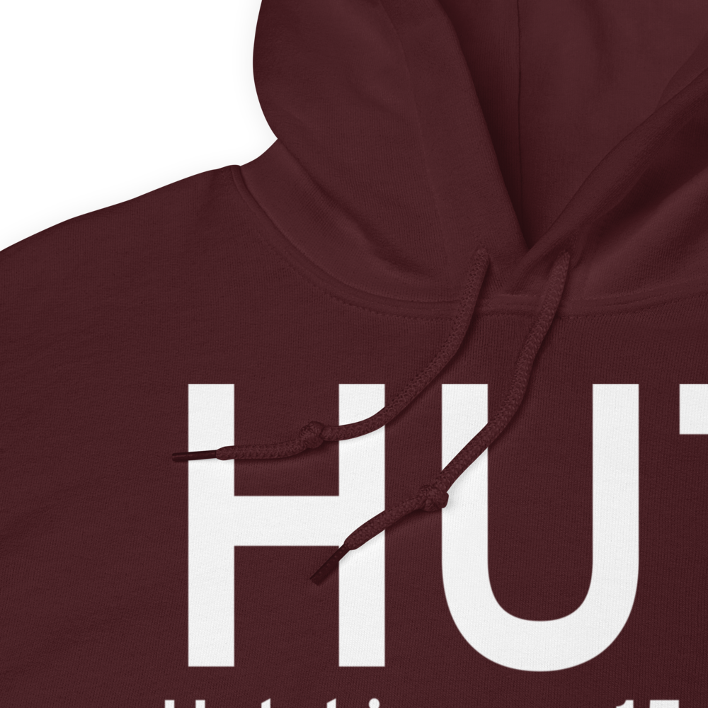 Hutchinson (KHUT) Airport Hoodie Sweatshirt 