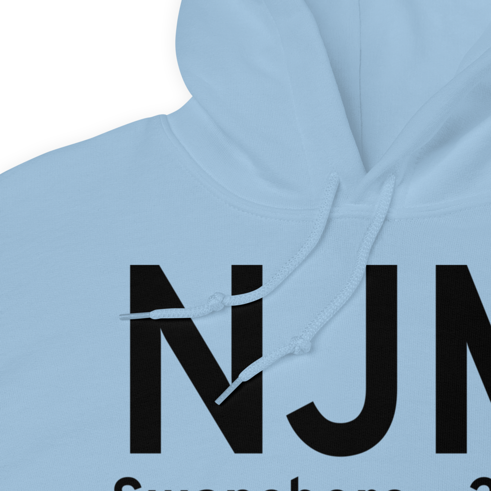 Swansboro (KNJM) Airport Hoodie Sweatshirt 